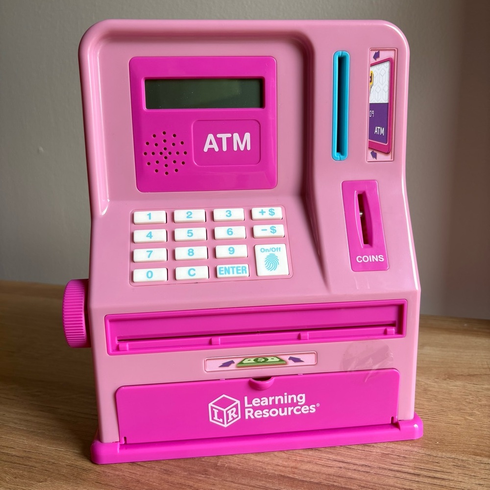 Learning Resources Play ATM in Pink